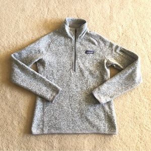 Patagonia Better Sweater 1/2 Zip Gray size Small